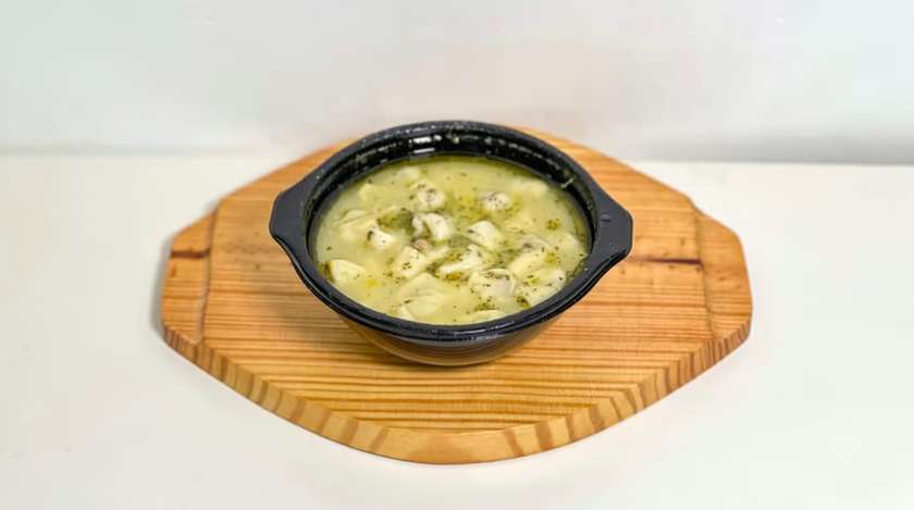 Boiled Dushbara with Beef and Butter - 1 Serving