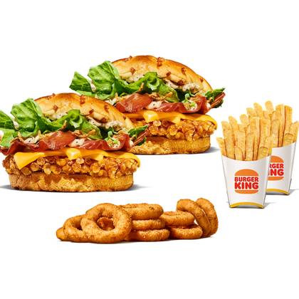 2 CBK + 2 Fries + 10 Onion Rings