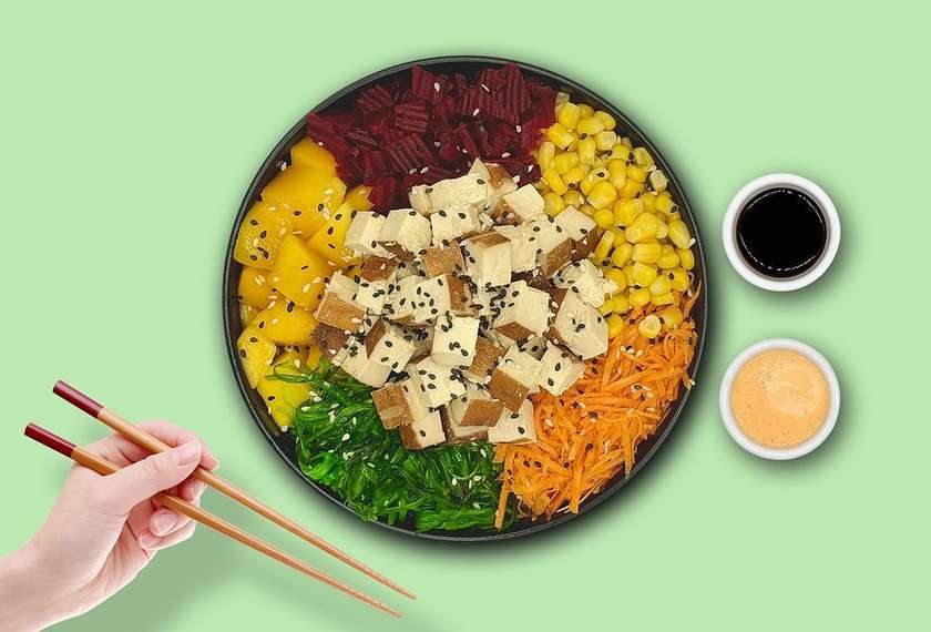 Sweet Tofu 🍚🌱👌