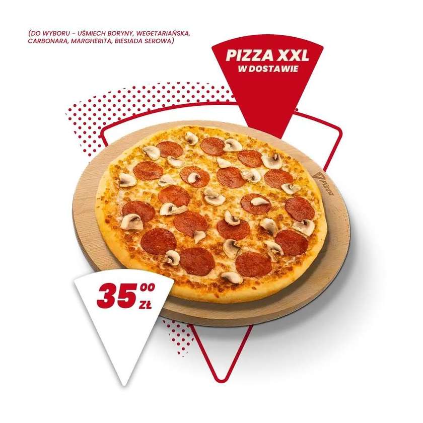 Pizza XXL w dostawie