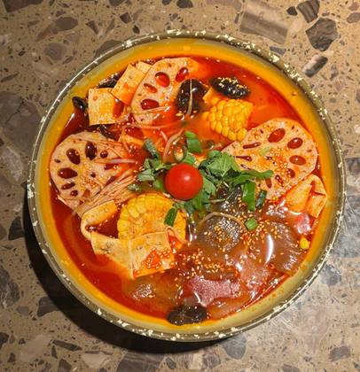 43. Tomato Vegetarian Menu