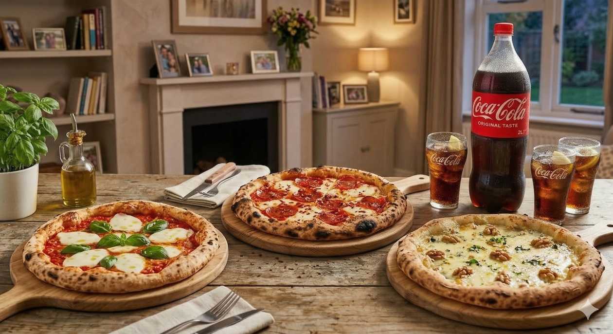 Pizza set Maxi Combo 3x pizza + 1,5 l Coly
