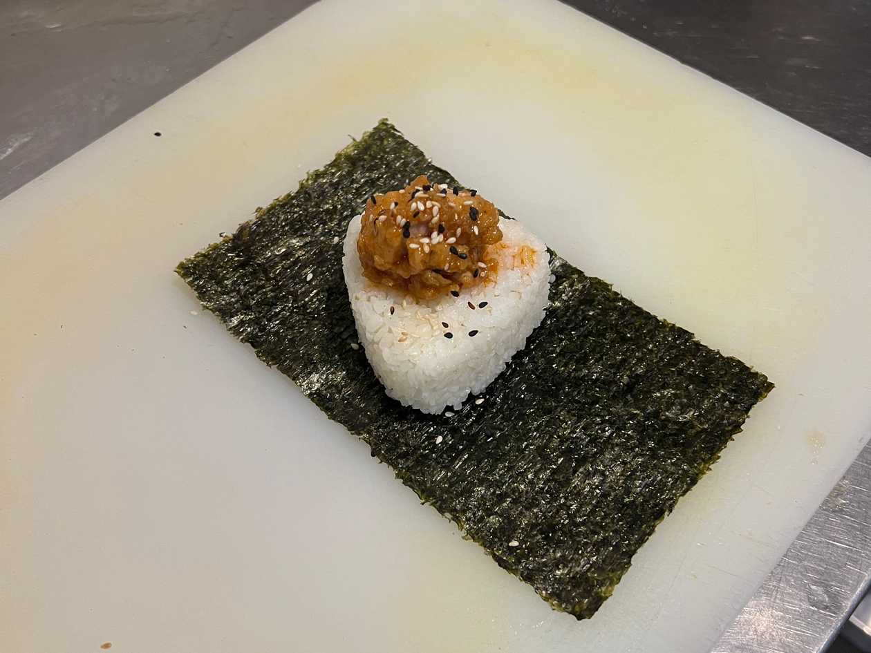 Amakara-Chicken Onigiri
