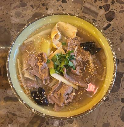 22. Clear Broth Beef Menu