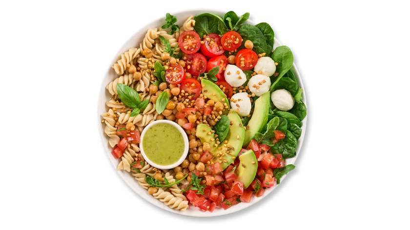 Bowl Pasta Mozzarella