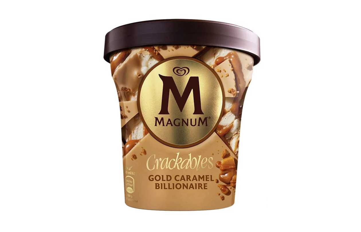 MAGNUM Crackables Gold Caramel Billionaire 440 ml