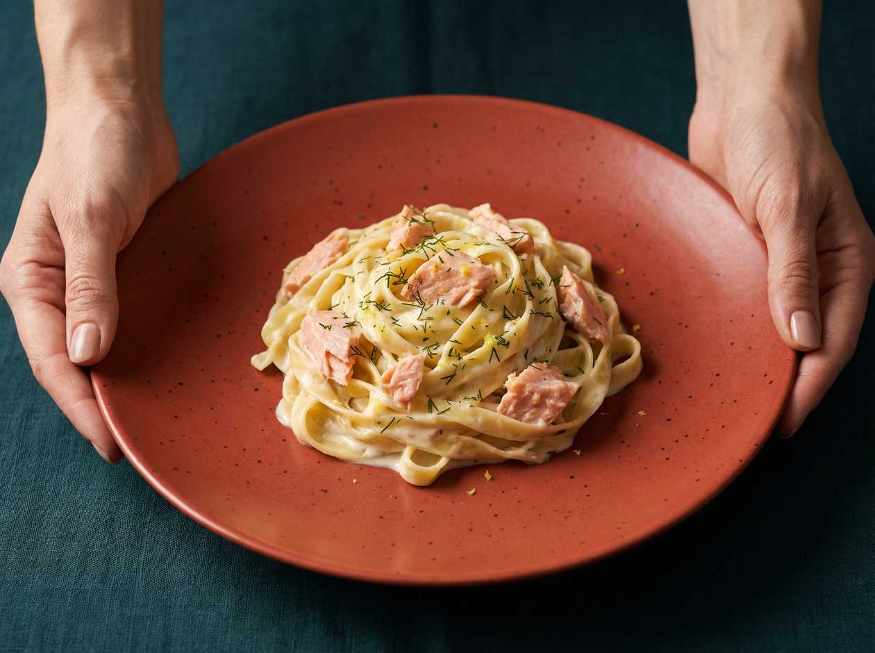 Tagliatelle with Salmon