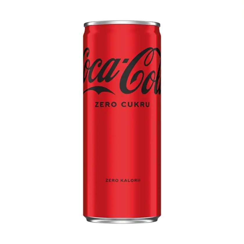 Puszka Coca-Cola Zero 0,33l