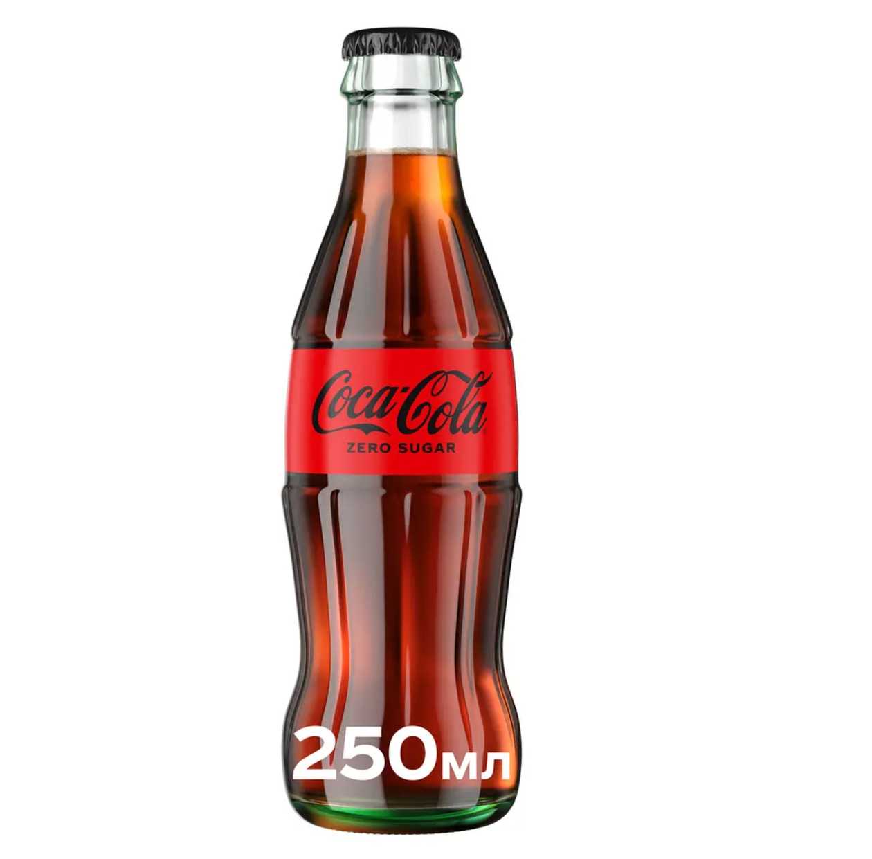 Coca-cola zero, скло - 250 мл