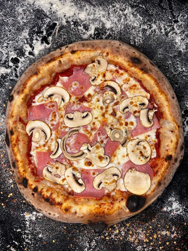 PIZZA PROSCIUTTO FUNGHI 28CM