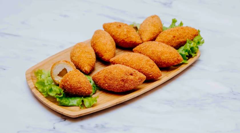 Mini Kiev Cutlet with Butter