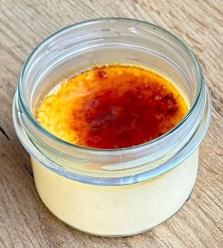 CREME BRULEE W SŁOIKU