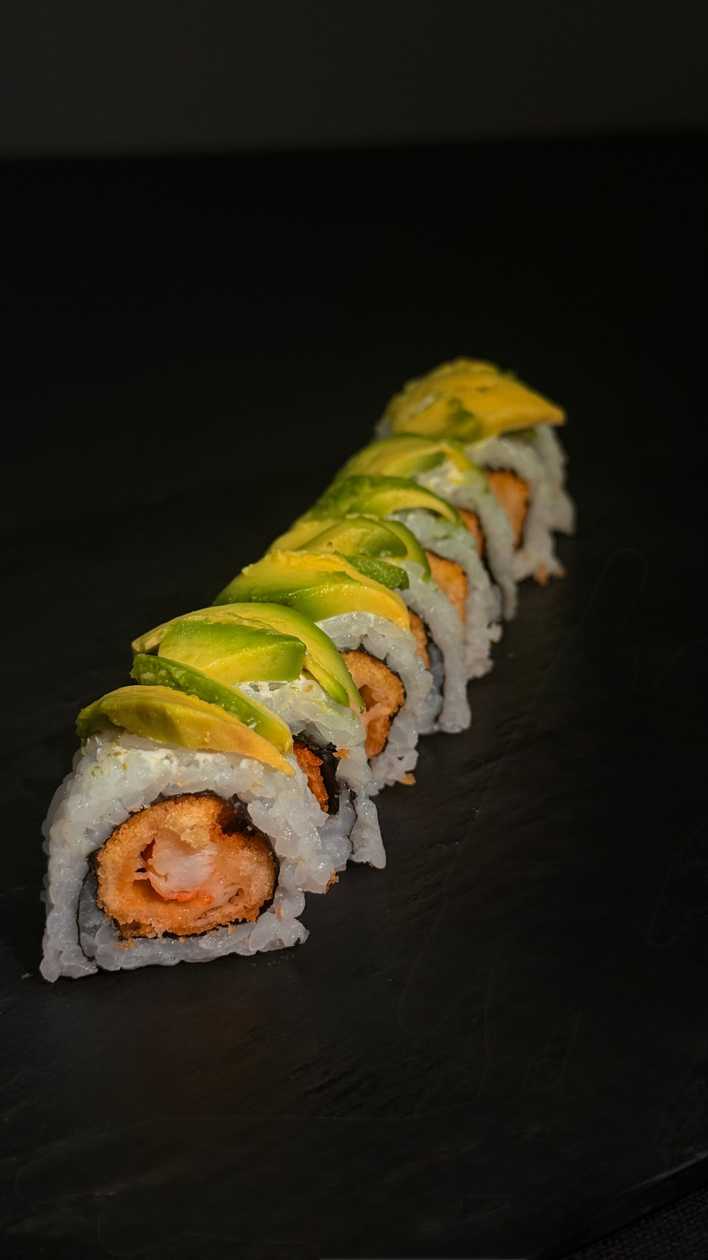 Camarão panado Uramaki 8 Peças