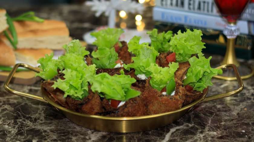 Stuffed Eggplant Roll with Dried Fruits (300g)