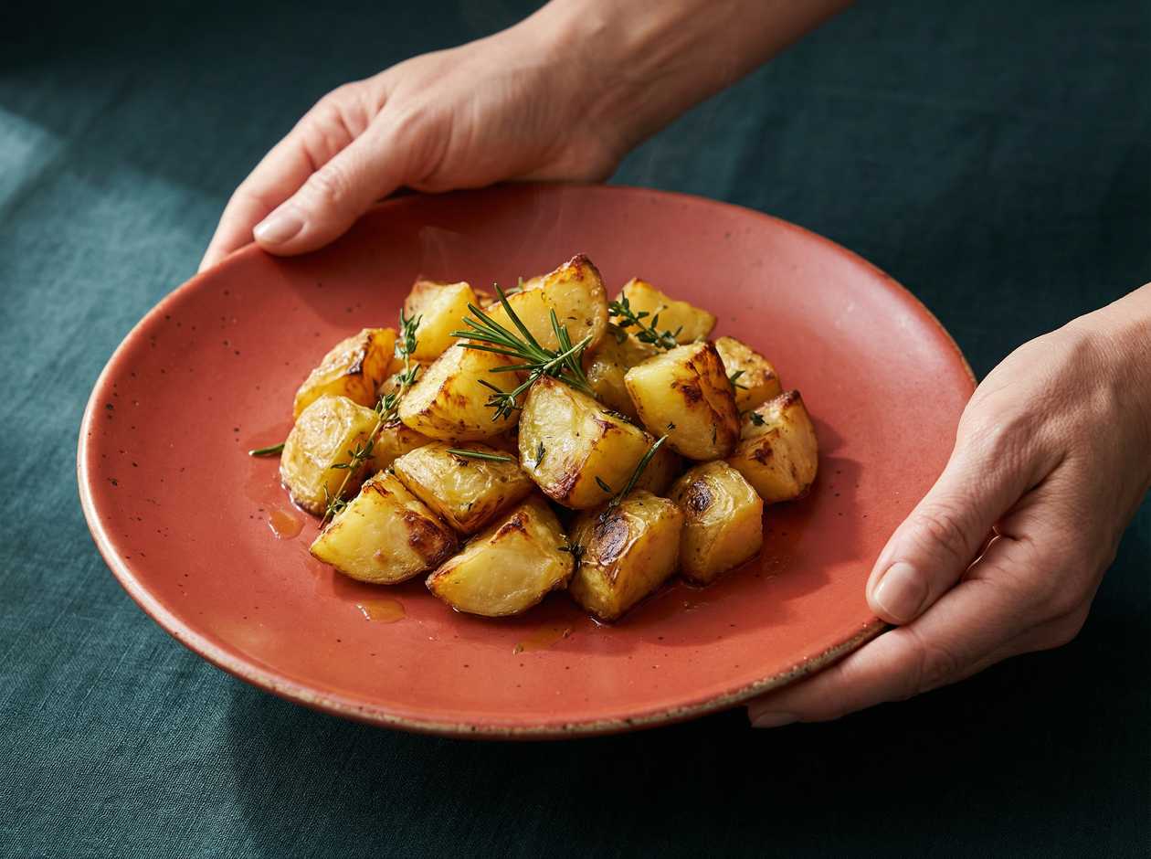 Herb-roasted potatoes