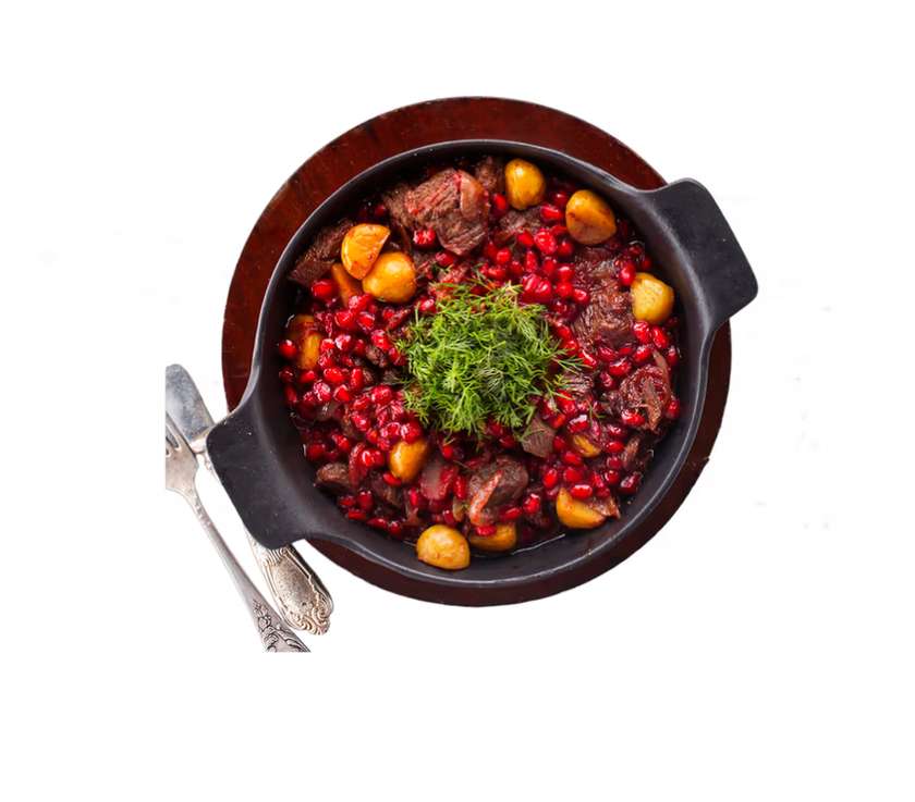 Meat Pomegranate Stir-Fry (200g)