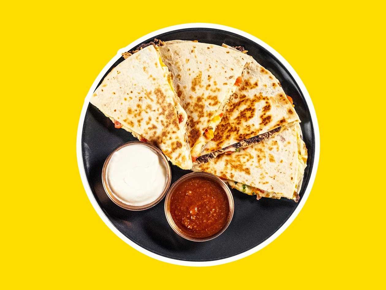 Quesadilla Deluxe - veggie Jackfruit