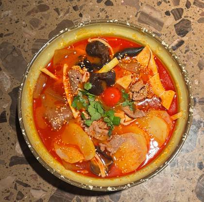 23. Tomato Beef Menu
