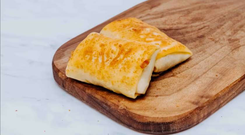 Pancake with Rice and Meat