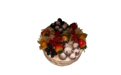 Nazlı Mixed Fruits White / Black Biscuit Cream (15 servings)