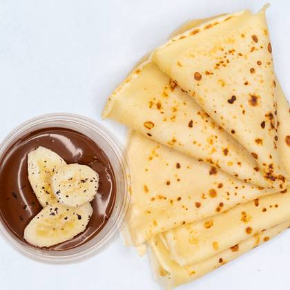 Clatite cu Nutella si banane 2 buc