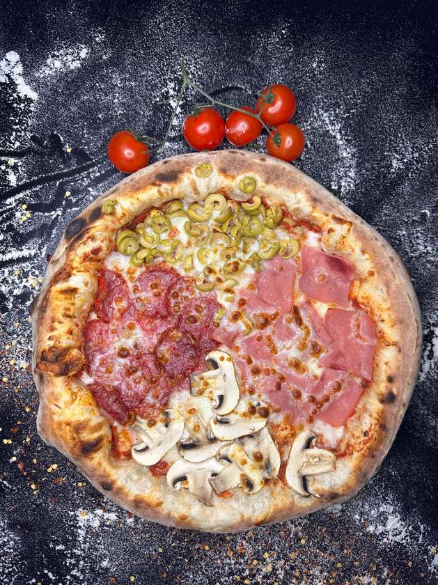 PIZZA QUATTRO STAGIONI 40CM