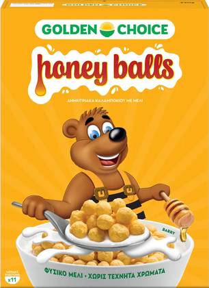 Copy of Golden Choice Honey Balls 375gr
