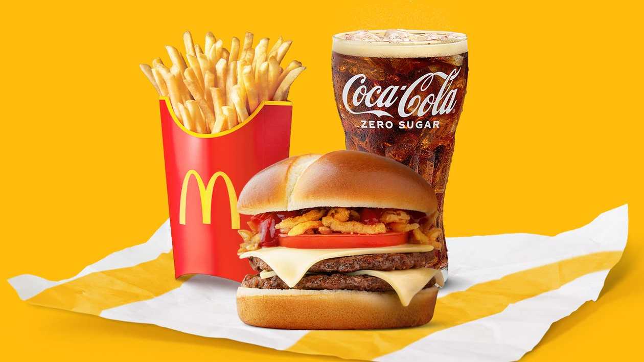 Large Bizim Burger® menu