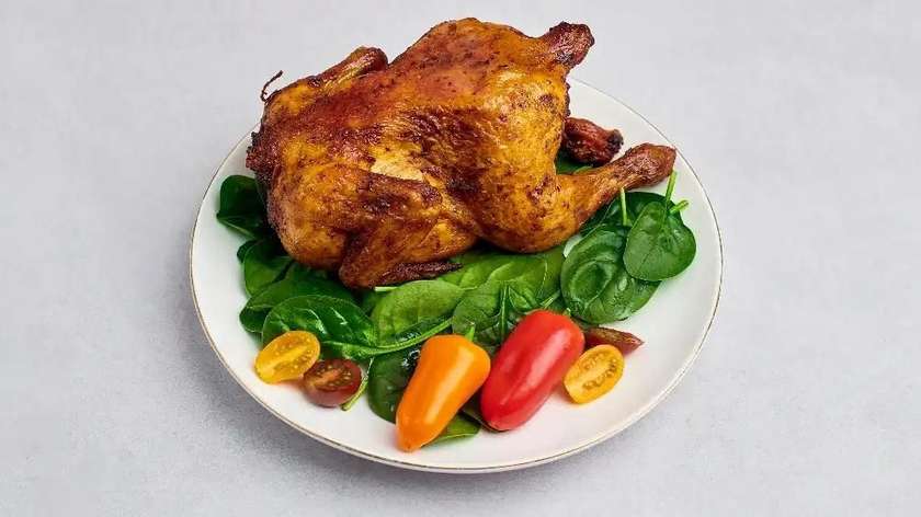 1/2 KURCZAKA Z ROŻNA