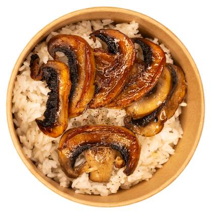 Orez  cu ciuperci (de post)