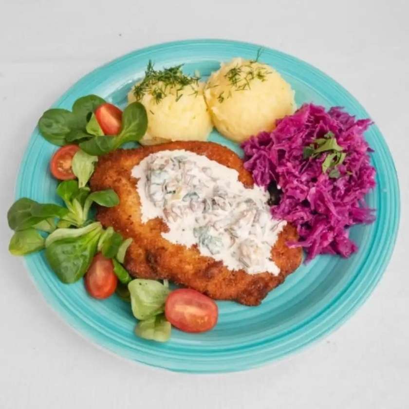 FILET SZEFA KUCHNI Z SOSEM KURKOWYM