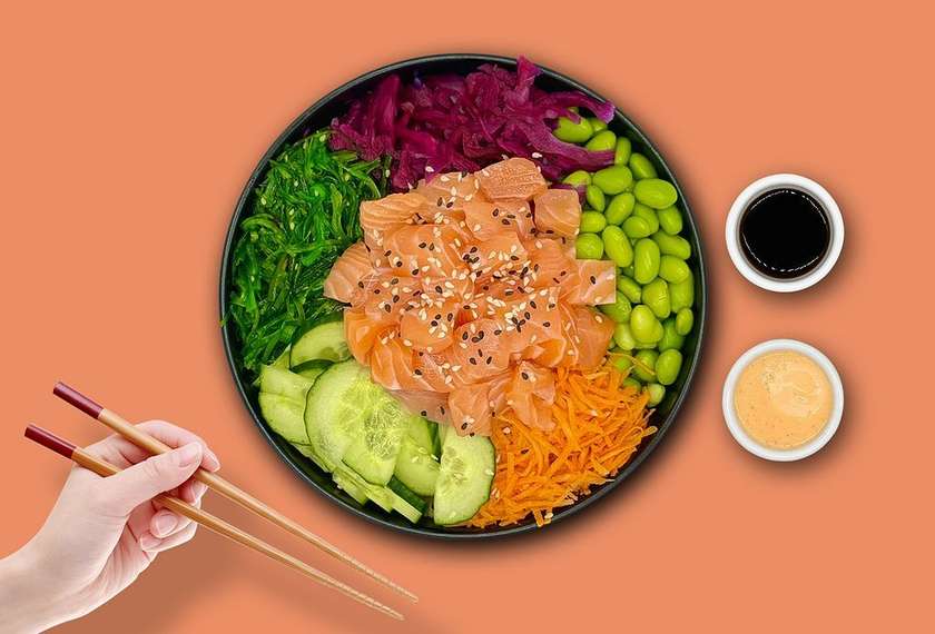 Fresh Losos 🍚🐟🥢