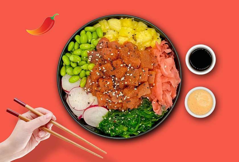 Spicy Tuňák 🍚🌶️🍴