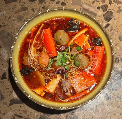 51. Spicy Mixed Meat Menu