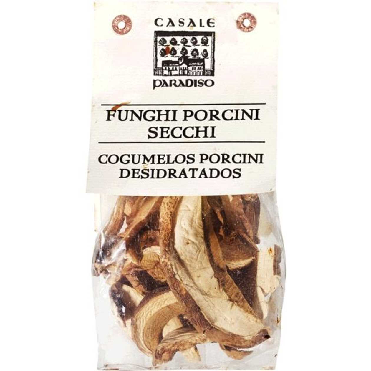 Casale Paradiso Cogumelos Porcini Desidratados embalagem 20 g