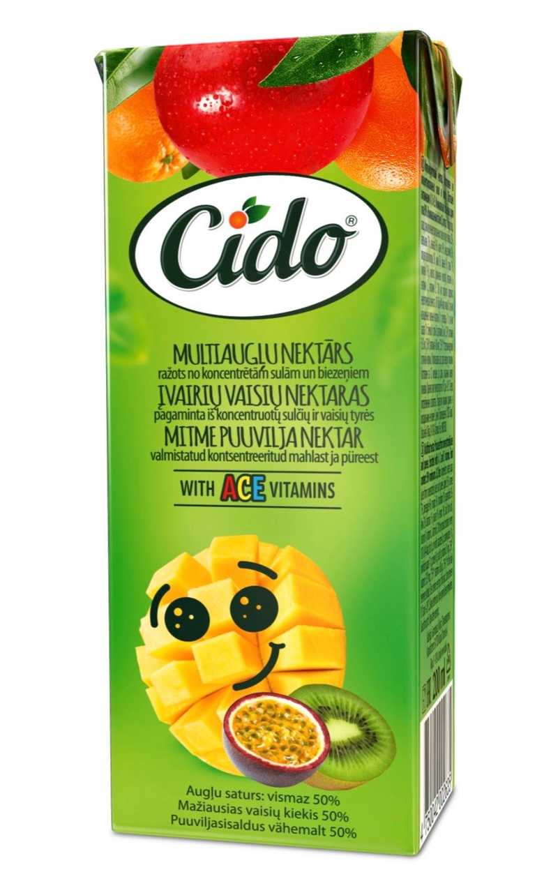 Lastemahl Cido multivitamiin 0.2L