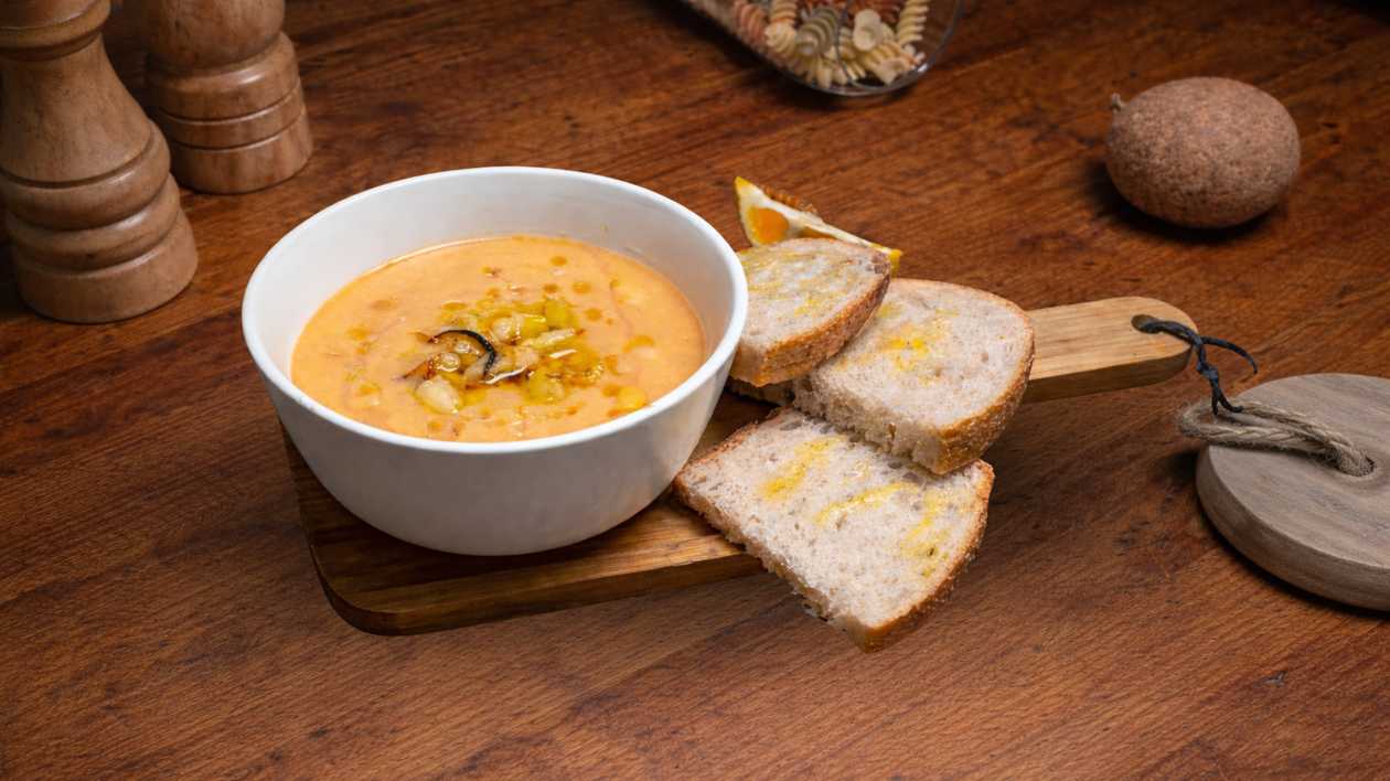 Cream of bean soup
