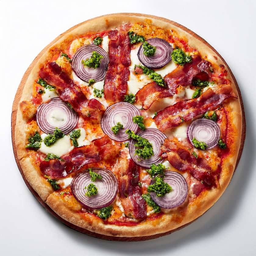 Pizza Bacon & Onion