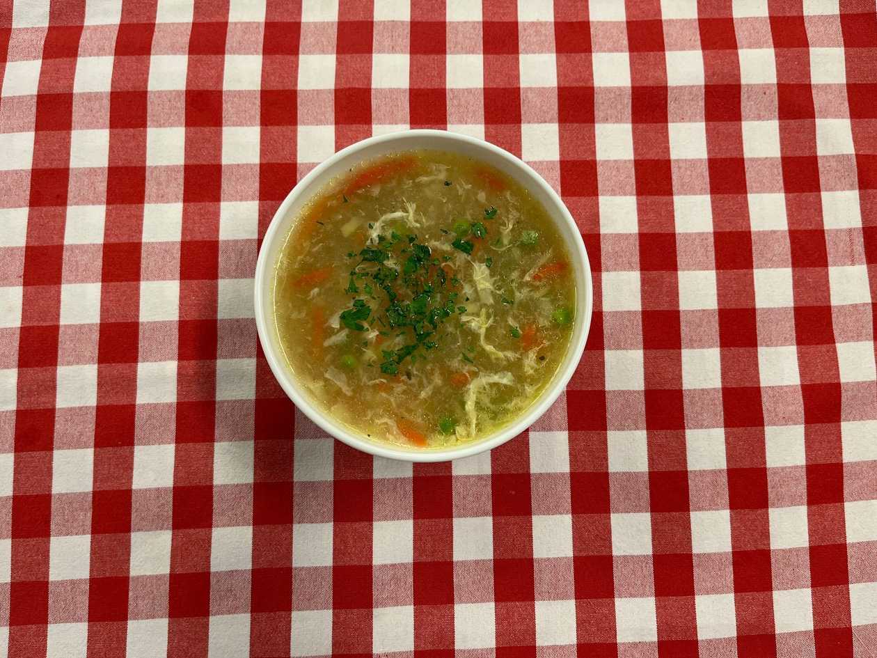 2. Kmínová s vejcem