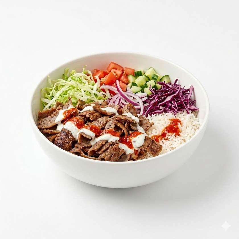 Döner Box S Rýží - Malý / Velký