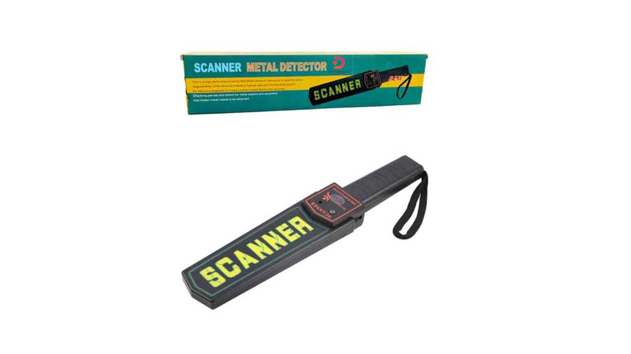 #642MD-1#DM®Handheld Security Metal Detector – Scanner Metal Detector