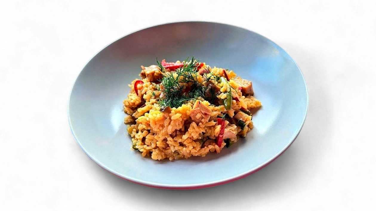 Rustic Rice with Chicken and Vegetables