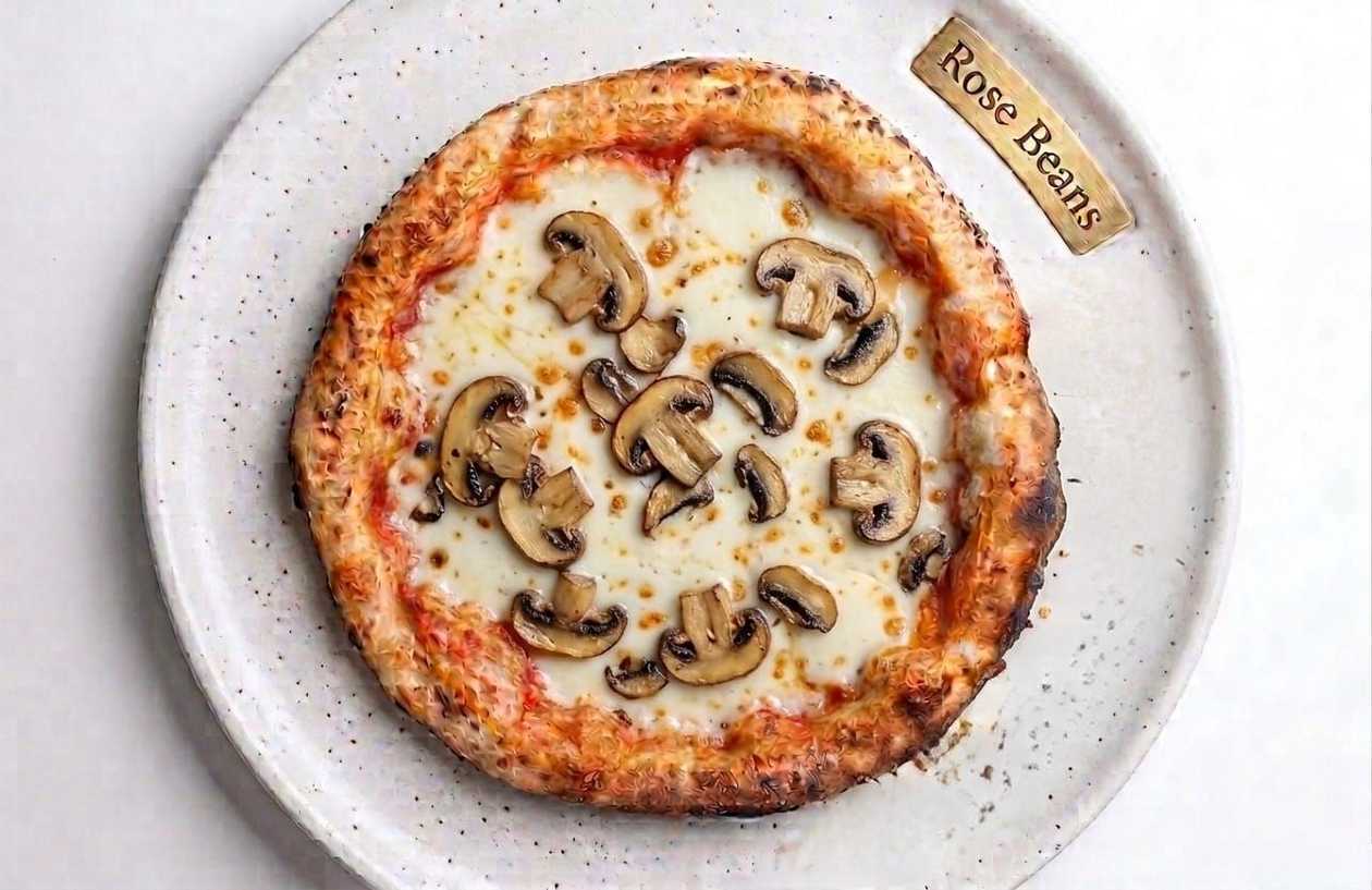Mushroom Pizza - Vegetarian