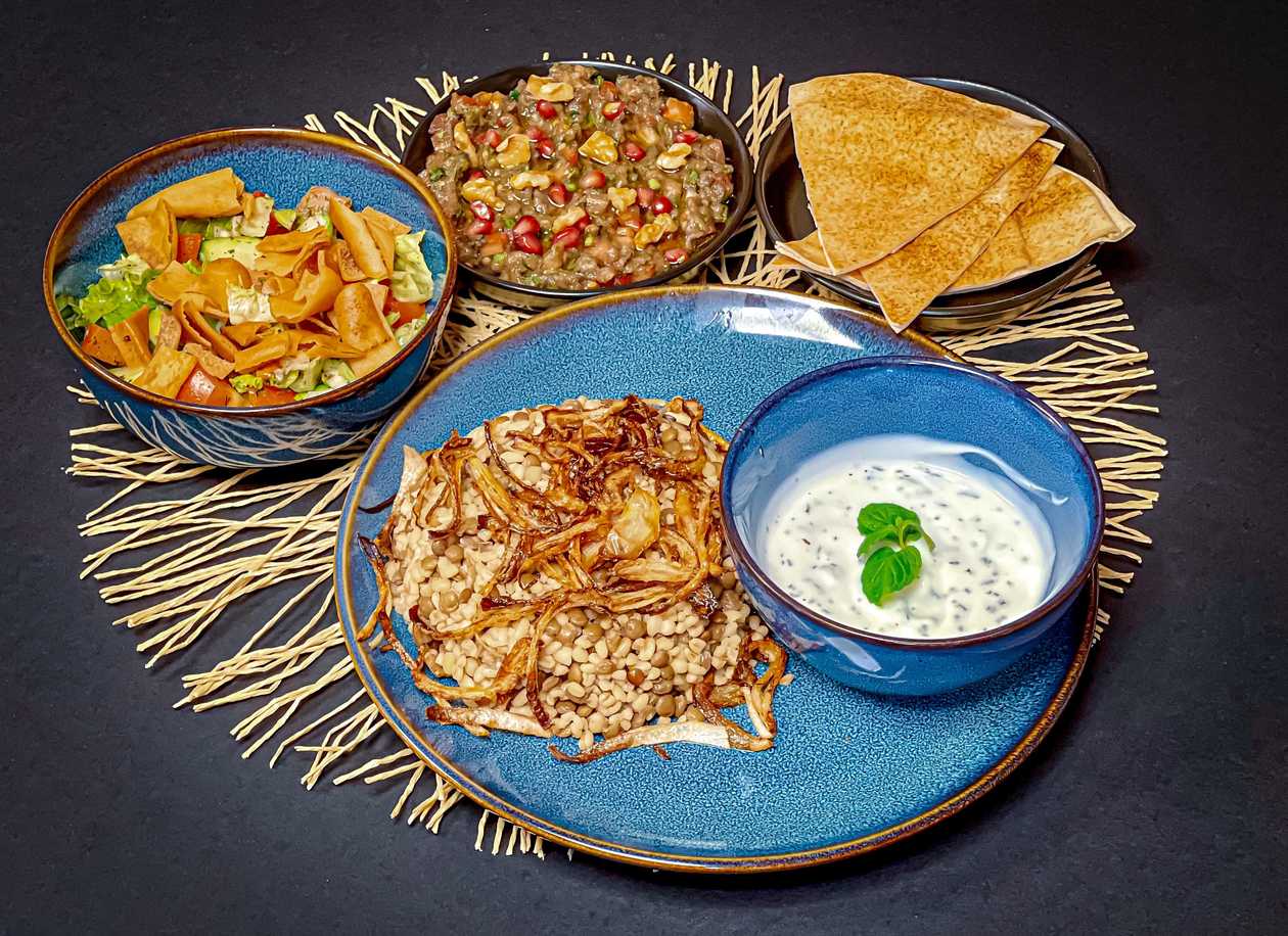 Mujadara Menu