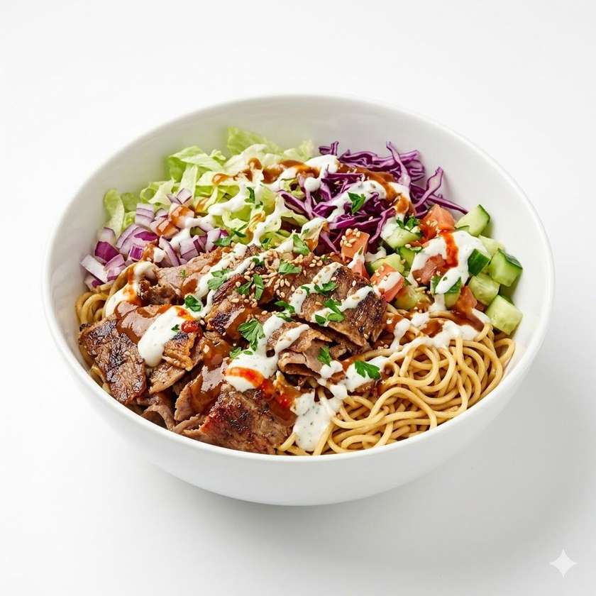 Döner Box S Nudlemi - Malý / Velký