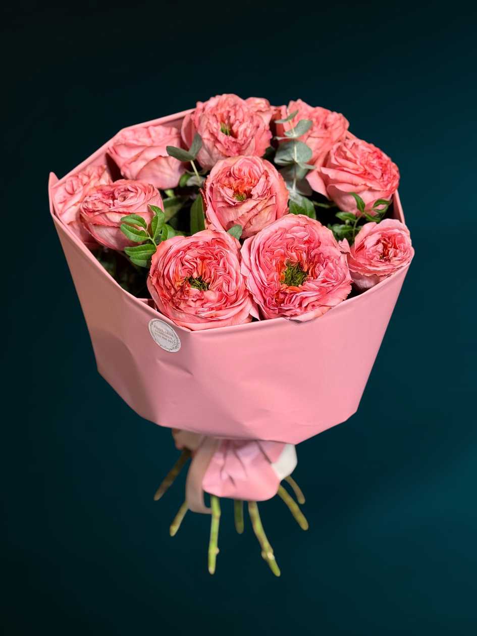 Bouquet of 11 Peony Roses