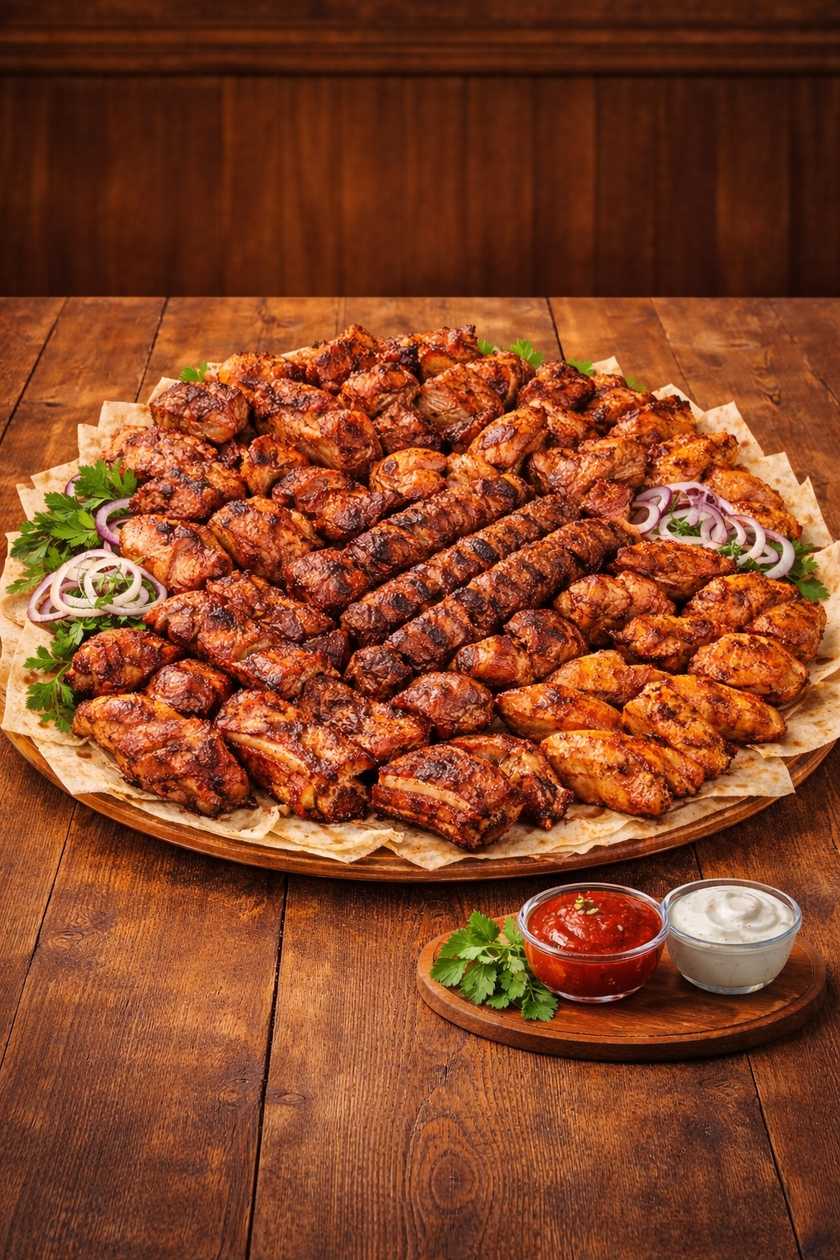 Assorted platter for a group