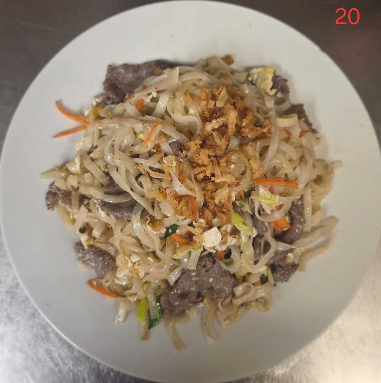 Phở Xào Bò, Rau