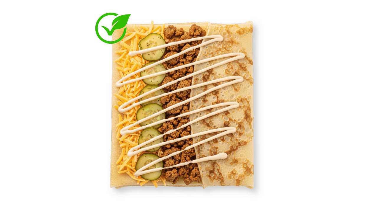 Vegan Burger Crepe 300G