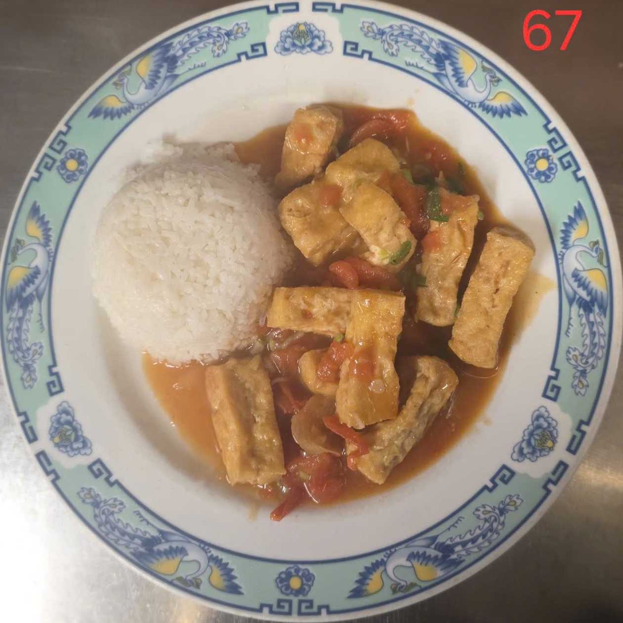 Đậu Phụ Sốt Cà Chua